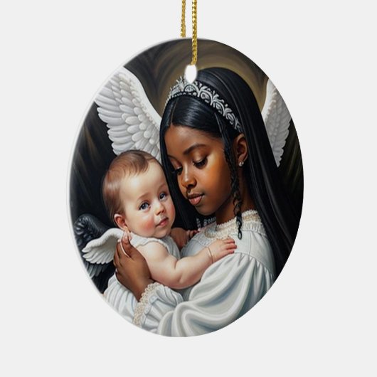 baby Angels Keramisch Ornament (Rechts)