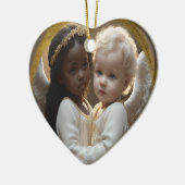 Baby Angels Keramisch Ornament (Links)