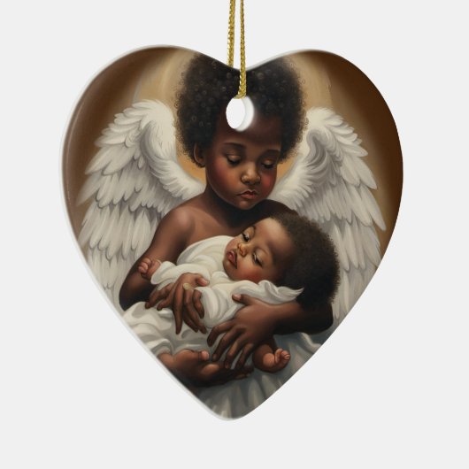 Baby Angels Keramisch Ornament (Rechts)