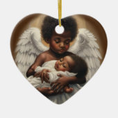 Baby Angels Keramisch Ornament (Voorkant)