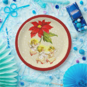 Baby Angels kerstBorden dansen Papieren Bordje (Feest)