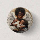 Baby Angels Ronde Button 3,2 Cm (Voorkant)