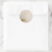 Baby Angels Ronde Sticker (Tas)