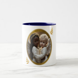 Baby Angels Tweekleurige Koffiemok