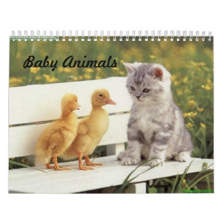 Baby Animal Agenda Kalender