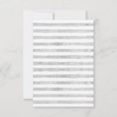 Baby Animal Circus Baby shower Dank u kaart (Achterkant)