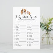 Baby Animal Game Beagle Waterverf Thema (Staand voorkant)