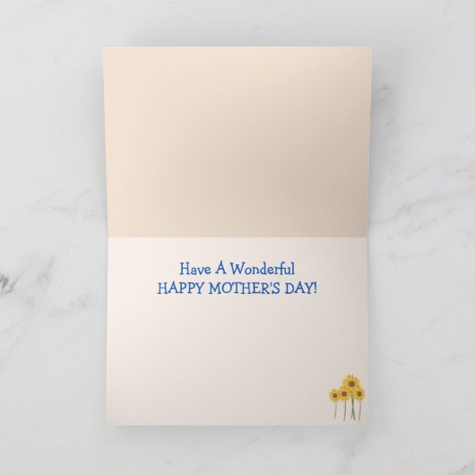 Baby Animal Goat Moederdag Kaart (Binnen)