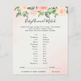 Baby Animal Match | BABY SHOWER