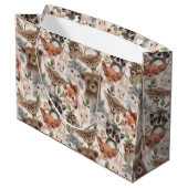 Baby Animal Patroon Groot Cadeauzakje (Achterkant Gekanteld)