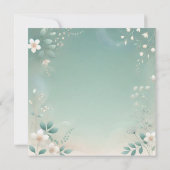 Baby Animals Baby shower Uitnodiging (Achterkant)