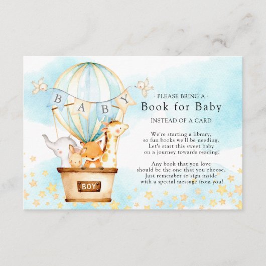 Baby Animals Balloon Ride Book voor Baby Kaart (Voorkant)