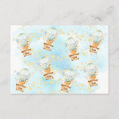 Baby Animals Balloon Ride Book voor Baby Kaart (Achterkant)