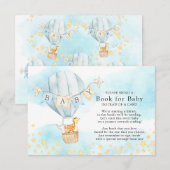 Baby Animals Balloon Ride Book voor Baby Kaart (Voorkant / Achterkant)