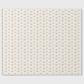 Baby Animals Giraffe Meul Baby shower Cadeaupapier (Vlak)