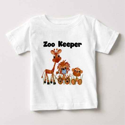 Baby Animals Zoo Keeper Tshirts en cadeautjes (Voorkant)
