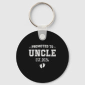 Baby Announcement For Uncle Promoted To Uncle 2026 Sleutelhanger (Voorkant)