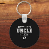 Baby Announcement For Uncle Promoted To Uncle 2026 Sleutelhanger (Voorkant)
