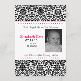 Baby Announcement Girl Aankondiging