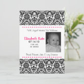 Baby Announcement Girl Aankondiging (Staand voorkant)