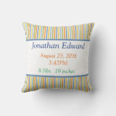 Baby Announcement Pillow Kussen (Achterkant)