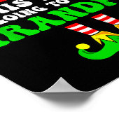 Baby Announcement Xmas Tee This Elf Is Going To Be Poster (Hoek)