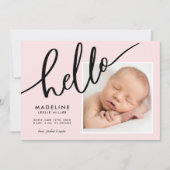 BABY ANNOUNCTIE Voeg je foto toe (Voorkant)