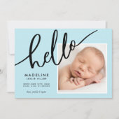 BABY ANNOUNCTIE Voeg je foto toe (Voorkant)