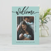 BABY ANNOUNCTIE Voeg je foto toe (Staand voorkant)