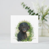 Baby Ape In The Grass (Staand voorkant)