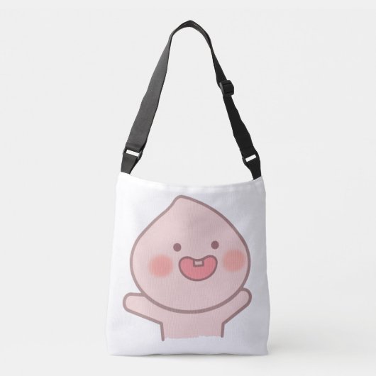Baby Apeach Crossbody Tas (Voorkant)