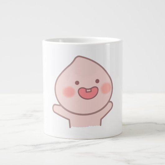 Baby Apeach Grote Koffiekop (Voorkant)