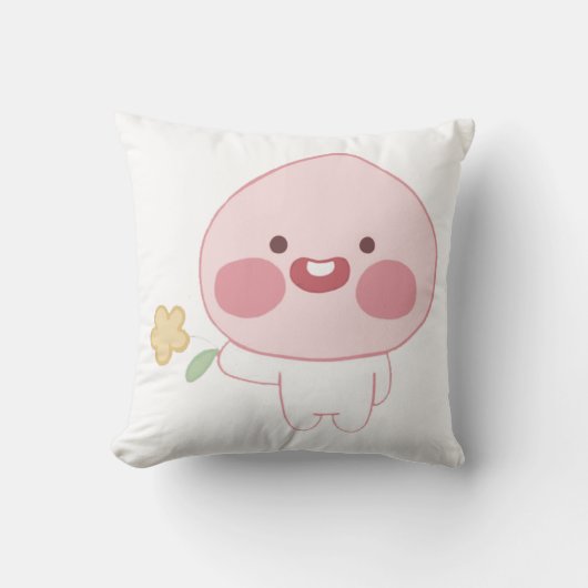 Baby Apeach Kussen (Voorkant)