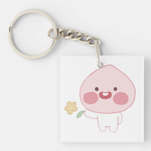 Baby Apeach Sleutelhanger (voorkant)