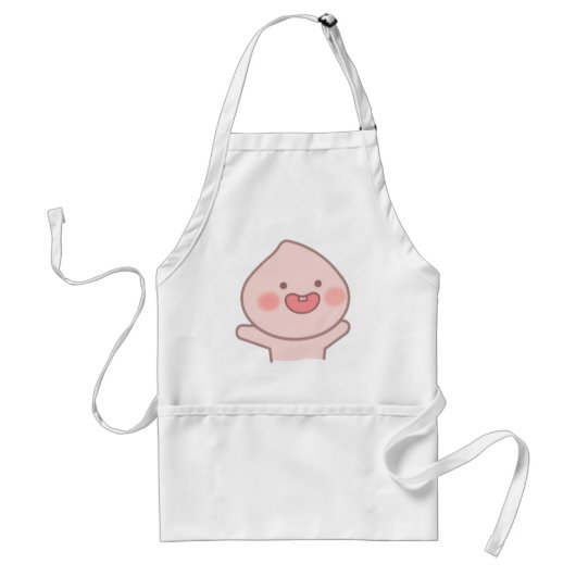 Baby Apeach Standaard Schort (Voorkant)