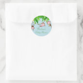 Baby Apen Baby shower Sticker (Tas)