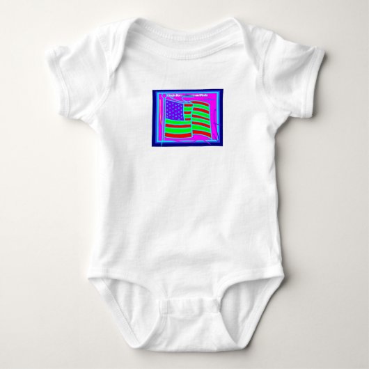 Baby Apparel, Afrikaans-Amerikaans Romper (Voorkant)
