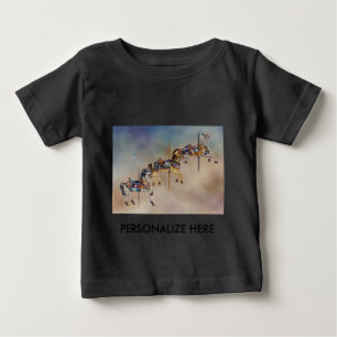 Baby Apparel - Drie carrouselpaarden