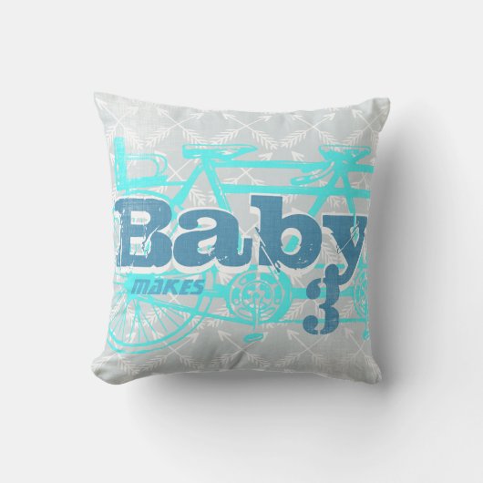  Baby Aqua Baby Pillow Kussen (Voorkant)