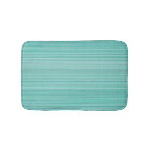 Baby Aqua Stripes Bath Mat