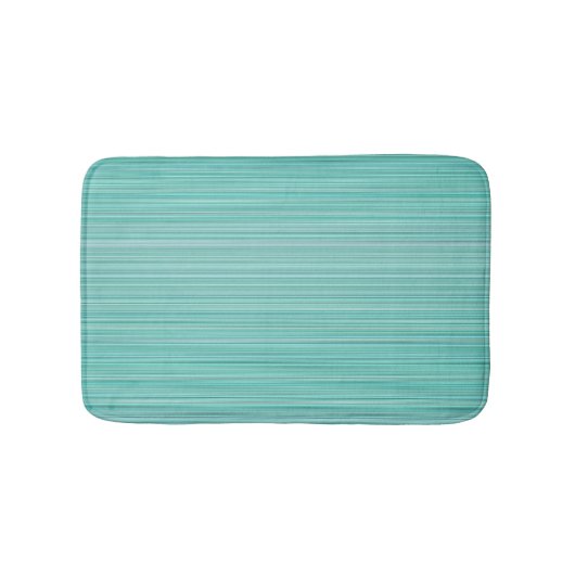 Baby Aqua Stripes Bath Mat (Voorkant)