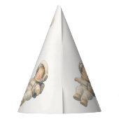  Baby Astronaut Space Birthday Party Hats Feesthoedjes (Achterkant)