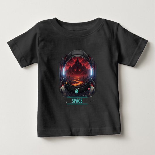 Baby Astronaut Space Mystery Red Planet Graphic (Voorkant)