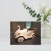 baby-auto-briefkaart briefkaart (Staand voorkant)