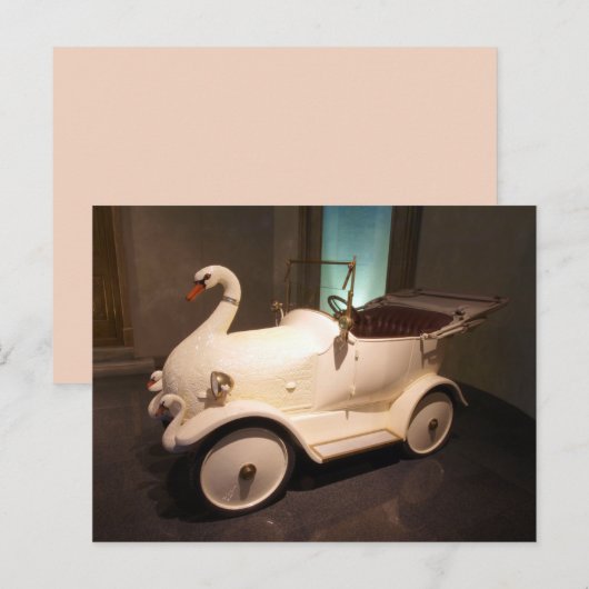 baby-auto-briefkaart briefkaart (Voorkant / Achterkant)