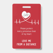 Baby Autostoel CHD Alarm Badge