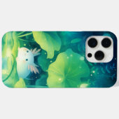 Baby Axolotl Bloem Vijver Case-Mate iPhone Case (Achterkant (horizontaal))