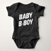 Baby B-Boy Hip Hop Dancer Romper (Voorkant)
