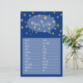 Baby Babble Little Star Baby shower game (Staand voorkant)