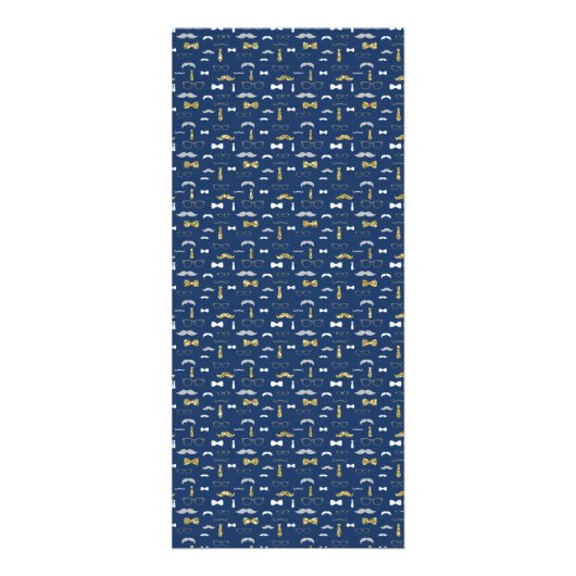 Baby Babbly woord scramble spel, boog Stropdas Reclamekaart (Achterkant)